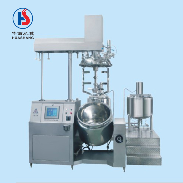 100L PLC觸摸屏真空乳化攪拌機(jī)